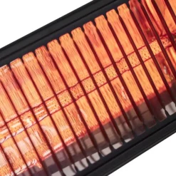 Terassilämmitin HEAT1 Eco Pro-line, 660-2000W, BT, kaukosäädin, musta