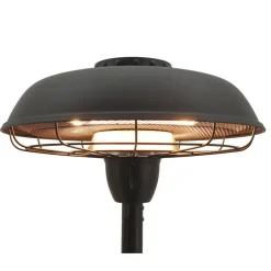 Terassilämmitin Hortus, lattiamalli, 900/1200W, HA, musta