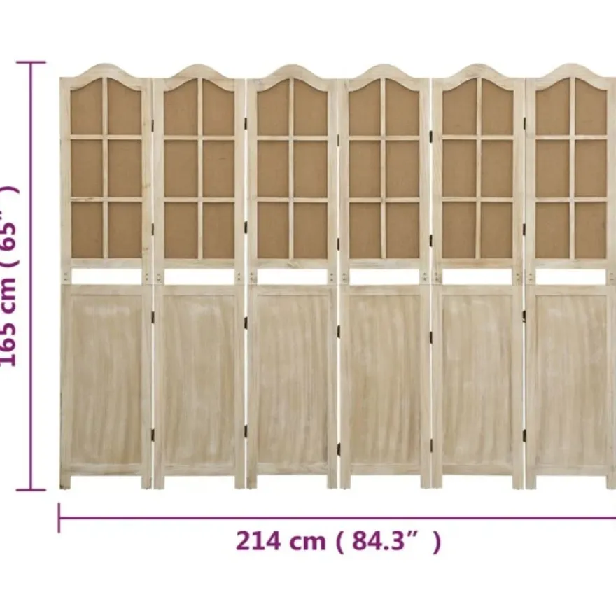 Tilanjakaja kangas, ruskea, 165cm korkeus, eri kokoja (08399)