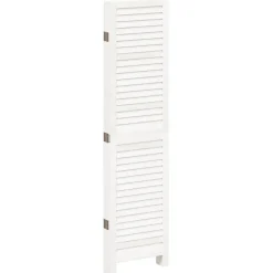 Tilanjakaja, valkoinen täysi keisaripuu, 3-6 paneelilla, eri kokoja (31793)