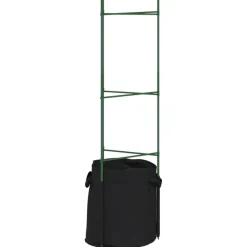 Tomaattihäkki kasvipussilla 8 kpl 116 cm teräs ja PP (81492)