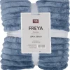 Torkkupeitto Home4You FREYA XL 200x230 cm, vaaleansininen