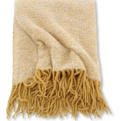Torkkupeitto Venture Home Toby, 130x170cm, keltainen