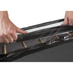 Trampoliini Salta Royal Baseground, Ø427cm, musta, sis. turvaverkko
