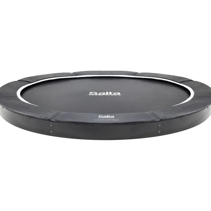 Trampoliini Salta Royal Baseground, Ø427cm, musta, sis. turvaverkko
