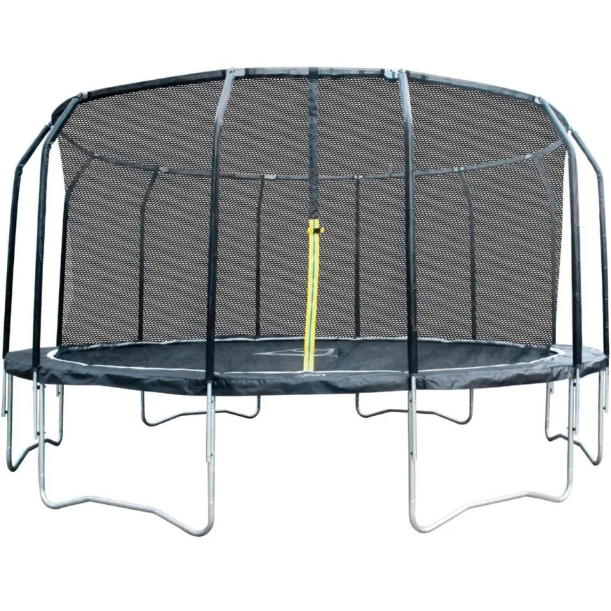 Trampoliini turvaverkolla I-Sport Air, 5m, 120 jousta