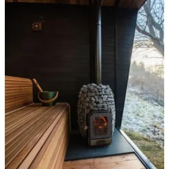 Tulisijan suoja-alusta Huum HIVE Wood L, 550x650mm