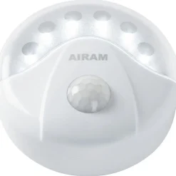 Tunnistinvalo Airam NOX, 6xLED+sensor