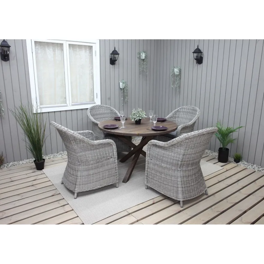 Tuoli Baltic Garden Daisy, 2kpl, polyrottinki