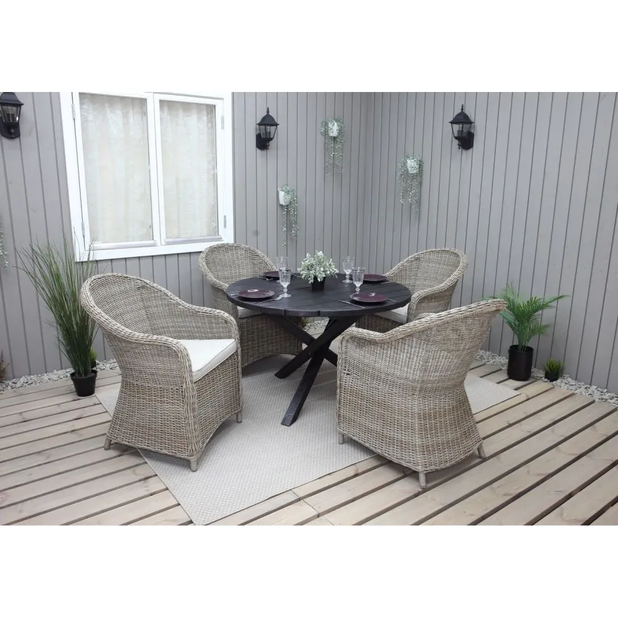 Tuoli Baltic Garden Daisy, 2kpl, polyrottinki