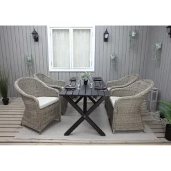 Tuoli Baltic Garden Daisy, 2kpl, polyrottinki