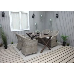 Tuoli Baltic Garden Daisy, 2kpl, polyrottinki