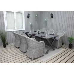 Tuoli Baltic Garden Daisy, 2kpl, polyrottinki