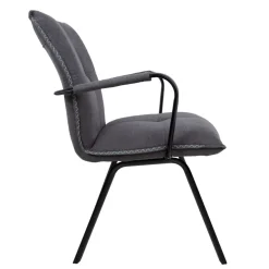 Tuoli Home4You Eddy 59x56x89cm, harmaa