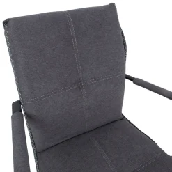 Tuoli Home4You Eddy 59x56x89cm, harmaa