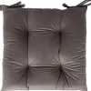 Tuolin pehmuste sametti Home4You NEW 40x40 cm, taupe, beige