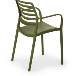 Tuolisetti Linento Garden Louise Xl, 4kpl, khaki