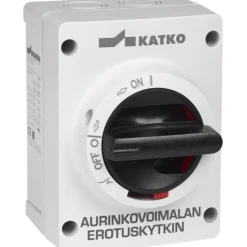 Turvakytkin vääntimellä Katko IsoSafe KUM 325 3X25A 400V 11kW aurinkovoimaloille
