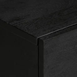 TV-kaappi Musta 105x33x46 cm suunniteltu puu (17648)