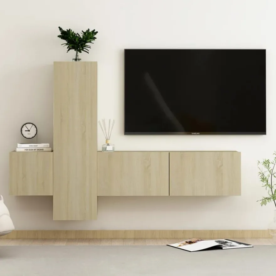 TV-kaappisarja, 3-5 osainen, eri värejä ja kokoja (06902)
