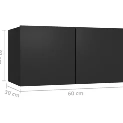 TV-kaappisarja, 3-5 osainen, eri värejä ja kokoja (06902)