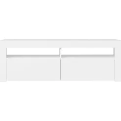 TV-kaappi/taso LED-valoilla, 120x35x40 cm, eri värejä (09085)