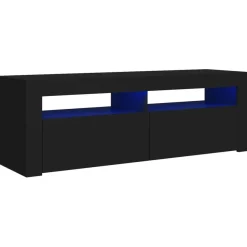 TV-kaappi/taso LED-valoilla, 120x35x40 cm, eri värejä (09085)