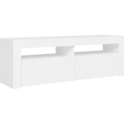 TV-kaappi/taso LED-valoilla, 120x35x40 cm, eri värejä (09085)