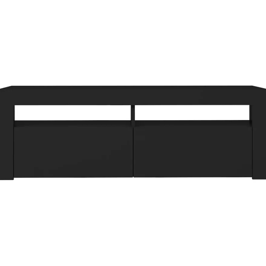 TV-kaappi/taso LED-valoilla, 120x35x40 cm, eri värejä (09085)