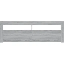 TV-kaappi/taso LED-valoilla, 120x35x40 cm, eri värejä (09085)