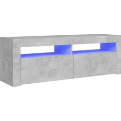 TV-kaappi/taso LED-valoilla, 120x35x40 cm, eri värejä (09085)