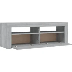 TV-kaappi/taso LED-valoilla, 120x35x40 cm, eri värejä (09085)