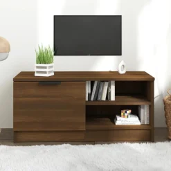 TV-kaluste, 80x35x36,5 cm, eri värejä ja pakkauskokoja (13726)