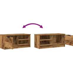 TV-kaluste, 80x35x36,5 cm, eri värejä ja pakkauskokoja (13726)