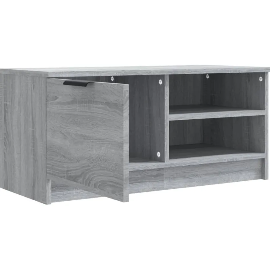 TV-kaluste, 80x35x36,5 cm, eri värejä ja pakkauskokoja (13726)