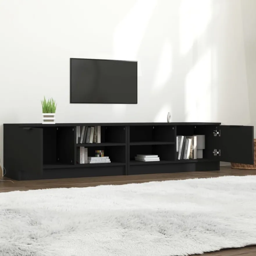 TV-kaluste, 80x35x36,5 cm, eri värejä ja pakkauskokoja (13726)