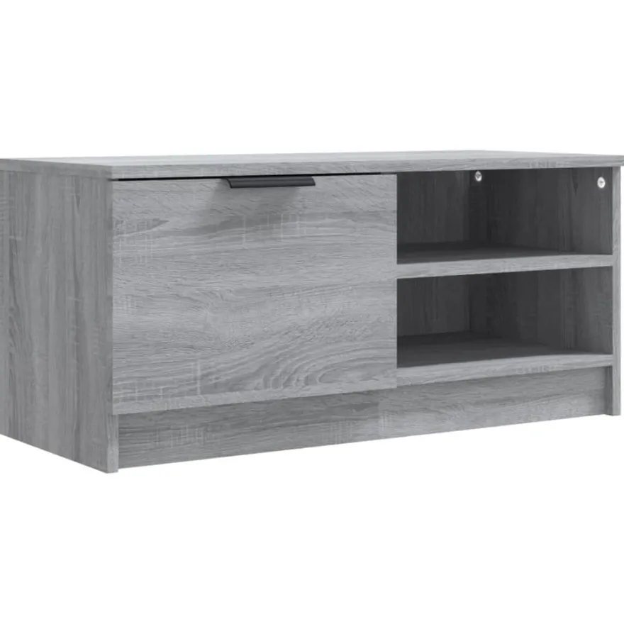 TV-kaluste, 80x35x36,5 cm, eri värejä ja pakkauskokoja (13726)