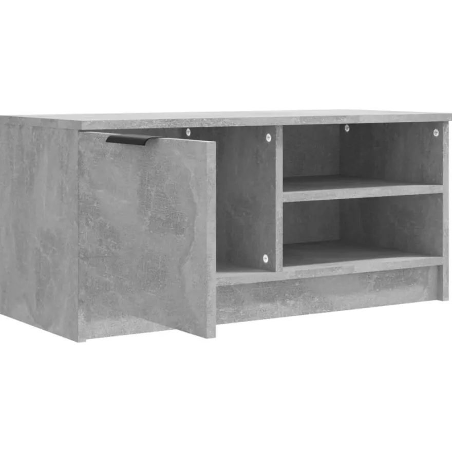 TV-kaluste, 80x35x36,5 cm, eri värejä ja pakkauskokoja (13726)