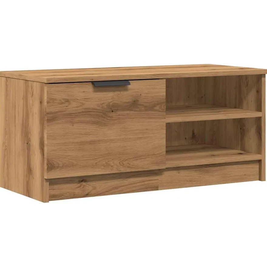 TV-kaluste, 80x35x36,5 cm, eri värejä ja pakkauskokoja (13726)