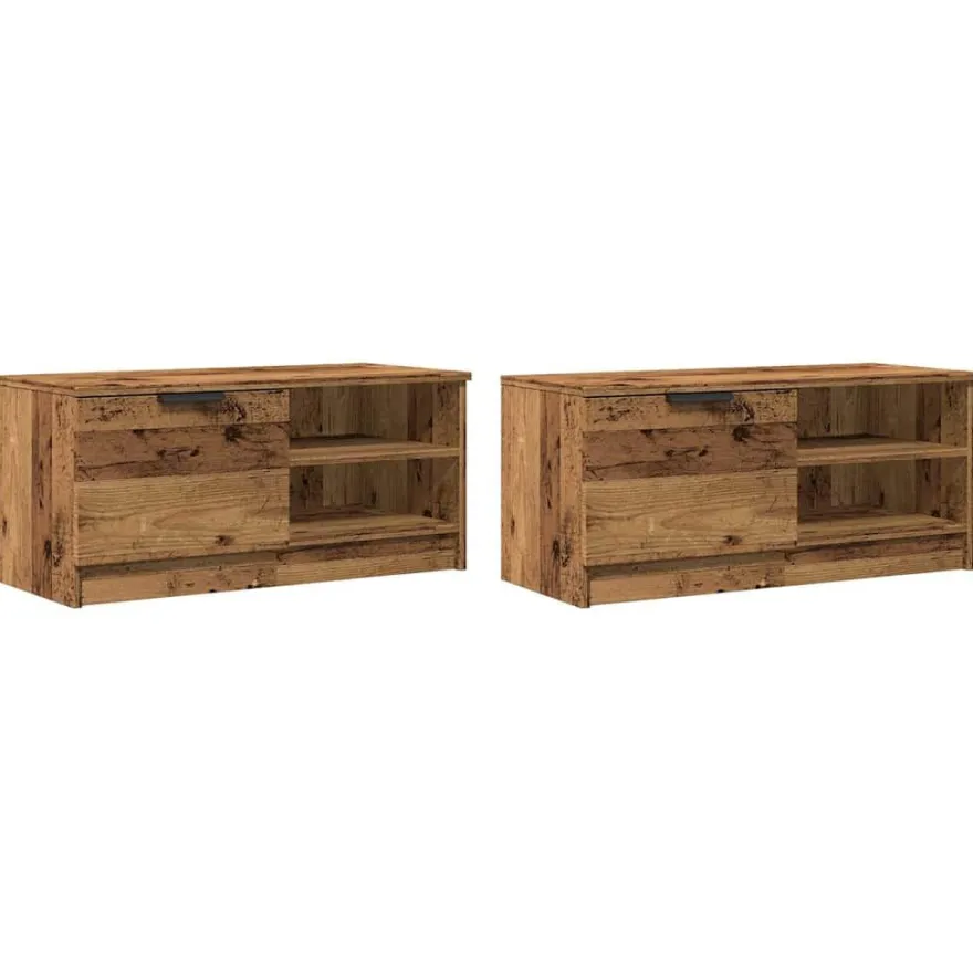TV-kaluste, 80x35x36,5 cm, eri värejä ja pakkauskokoja (13726)