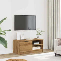 TV-kaluste, 80x35x36,5 cm, eri värejä ja pakkauskokoja (13726)