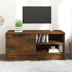 TV-kaluste, 80x35x36,5 cm, eri värejä ja pakkauskokoja (13726)