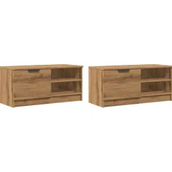 TV-kaluste, 80x35x36,5 cm, eri värejä ja pakkauskokoja (13726)