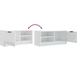 TV-kaluste, 80x35x36,5 cm, eri värejä ja pakkauskokoja (13726)
