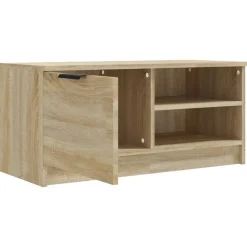 TV-kaluste, 80x35x36,5 cm, eri värejä ja pakkauskokoja (13726)