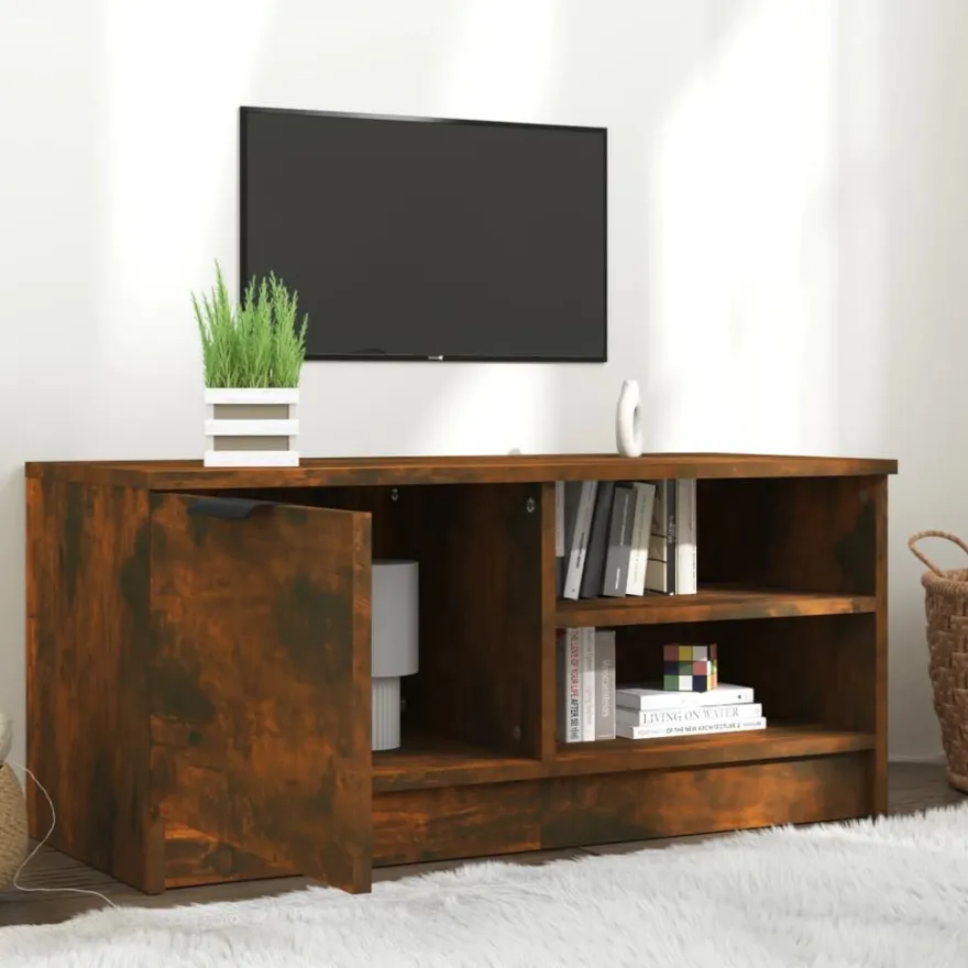 TV-kaluste, 80x35x36,5 cm, eri värejä ja pakkauskokoja (13726)
