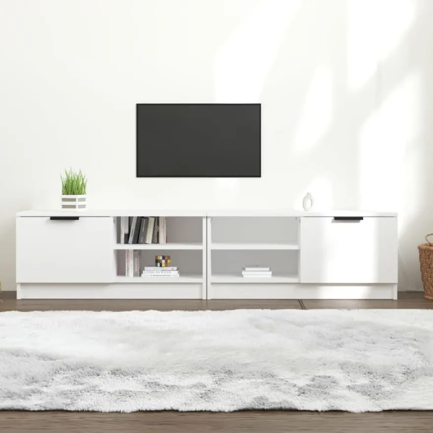TV-kaluste, 80x35x36,5 cm, eri värejä ja pakkauskokoja (13726)