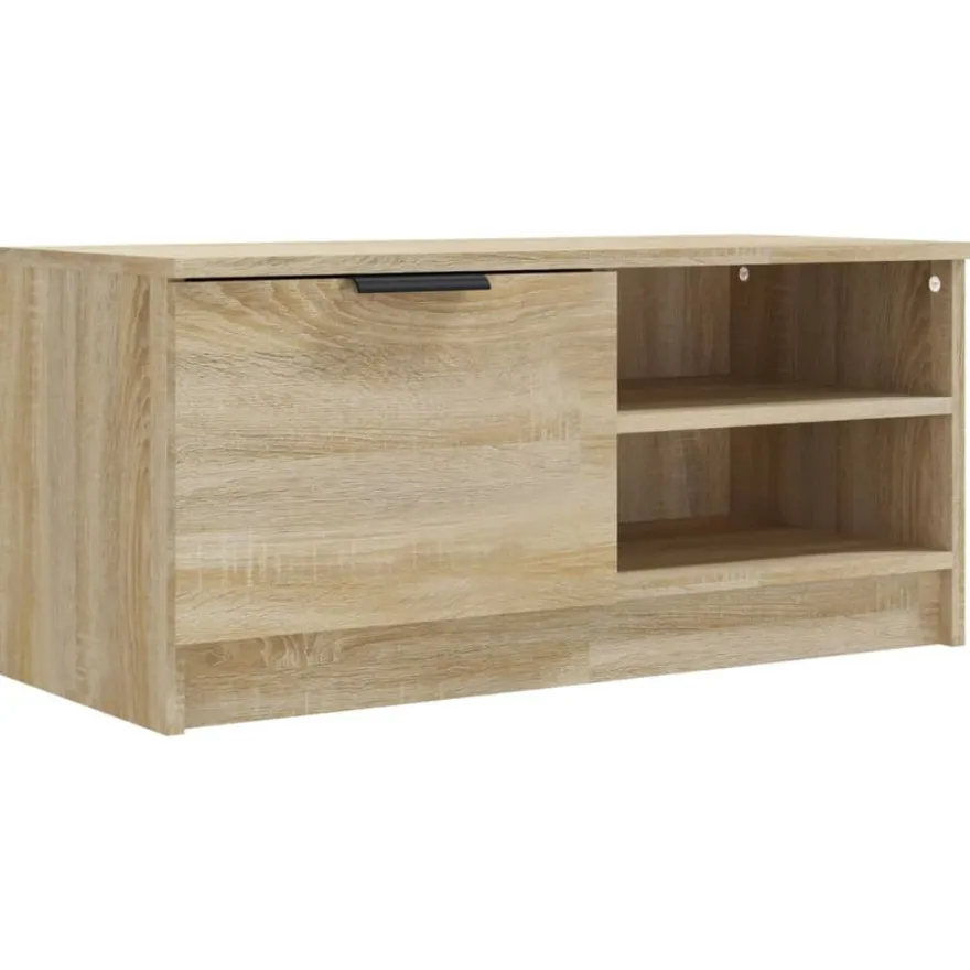 TV-kaluste, 80x35x36,5 cm, eri värejä ja pakkauskokoja (13726)