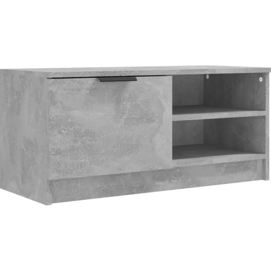TV-kaluste, 80x35x36,5 cm, eri värejä ja pakkauskokoja (13726)