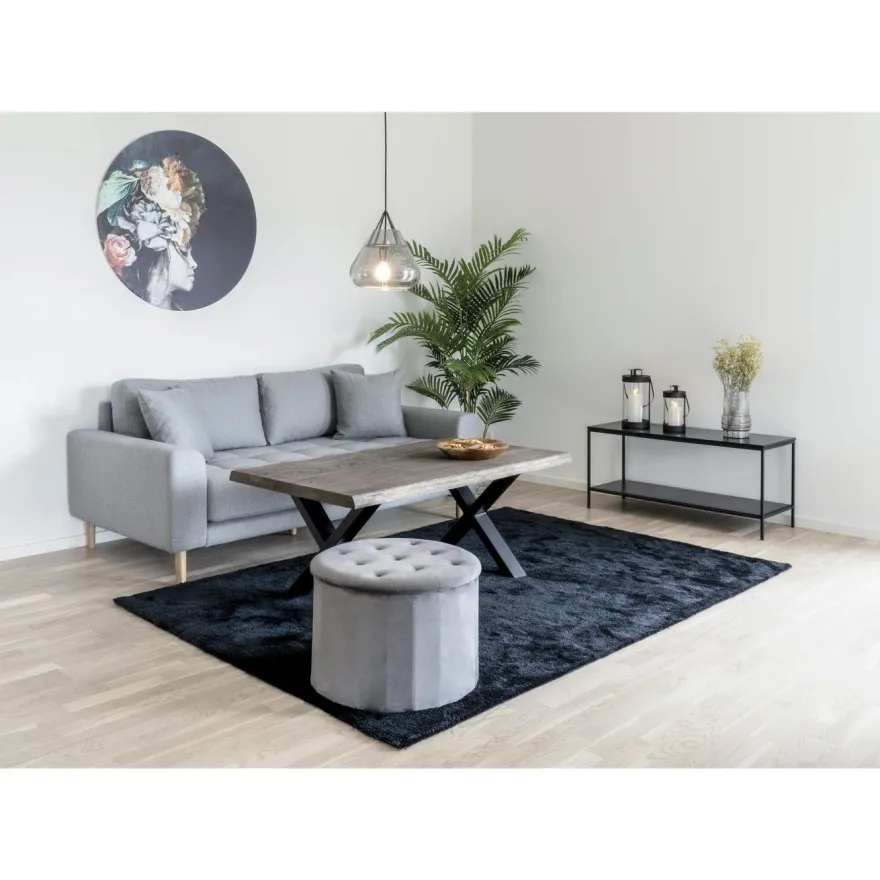 TV-taso House Nordic Vita, 100x36x45cm, 2 hyllyllä
